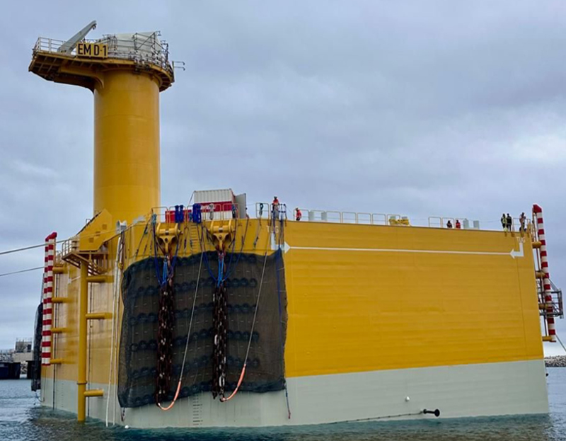 Jotun, Fransa’daki EOLMED yüzer rüzgar enerjisi projesine katıldı