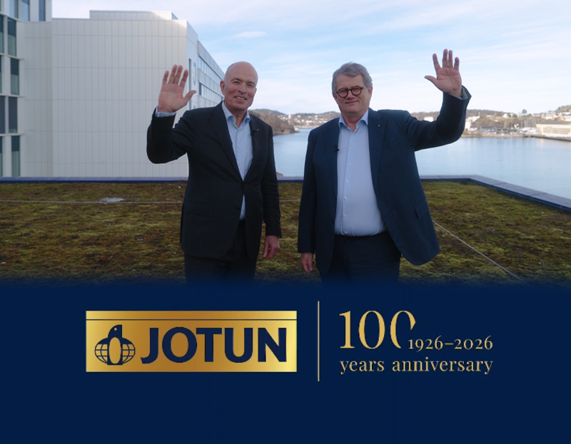 Jotun 100. Kuruluş Yıl Dönümünü Büyük Bir Gururla Kutluyor
