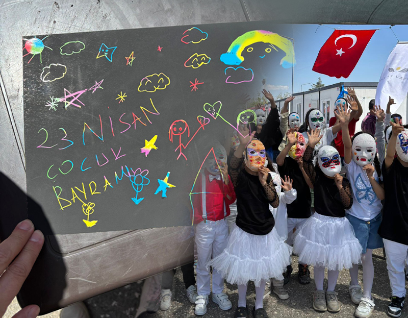 Hatay’da 23 Nisan: Bayram coşkusu sahada dayanışmaya dönüştü