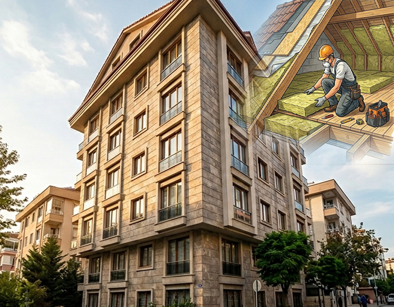 Doğru yalıtımla binalarda yüzde 25 enerji tasarrufu ve düşük karbon salımı