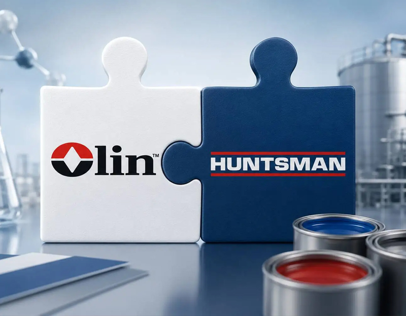 Olin ve Huntsman birleşiyor: Boya ve kaplama sektöründe tedarik endişesi