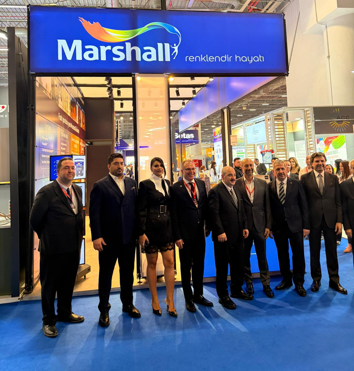 Marshall Boya Genel M&uuml;d&uuml;r&uuml; &Ouml;zg&uuml;r Or&ccedil;unus Paintistanbul 2026 Fuarı'nda